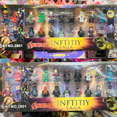Mô hình 24 nhân vật siêu nhân Avengers Saga Inftitiy - Toy - Bộ sản phẩm bao gồm 24 mô hình khác nhau - Thích hợp cho sưu tầm và chơi đùa - Sản phẩm lý tưởng cho fan Avengers Saga Inftitiy