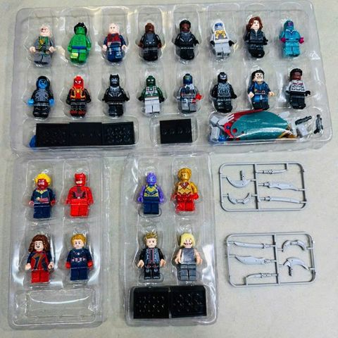 Mô hình 24 nhân vật siêu nhân Avengers Saga Inftitiy - Toy - Bộ sản phẩm bao gồm 24 mô hình khác nhau - Thích hợp cho sưu tầm và chơi đùa - Sản phẩm lý tưởng cho fan Avengers Saga Inftitiy