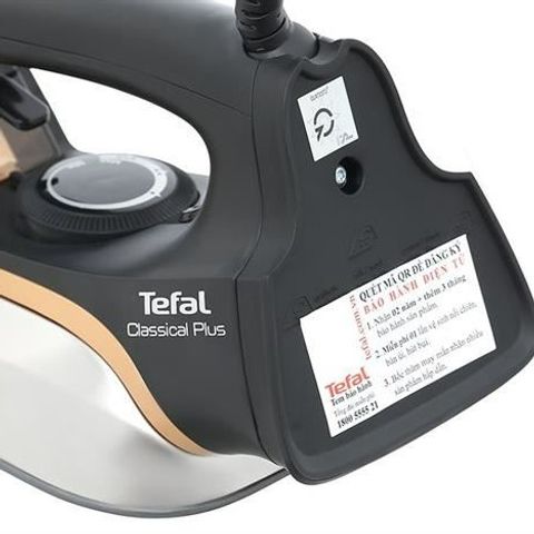 Bàn ủi khô Tefal FS3120L0 1300W tích hợp bình xịt nước - Thiết kế hiện đại, hiệu suất cao, mặt đế kim loại chống dính