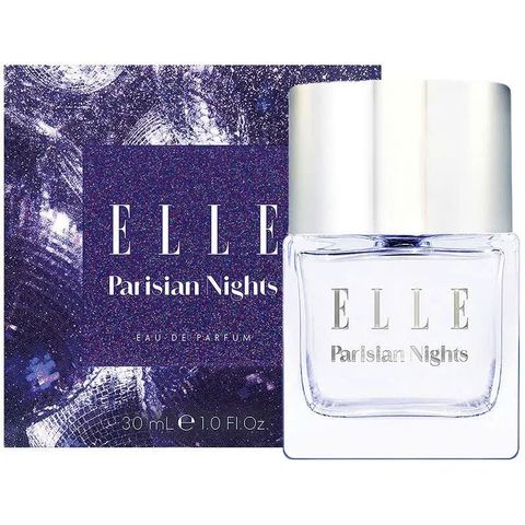 Nước hoa nữ Elle Parisian Nights Eau De Parfum 30ml - Hương quyến rũ, ấm áp, phong cách Paris, thích hợp cho buổi tối và sự kiện xã hội