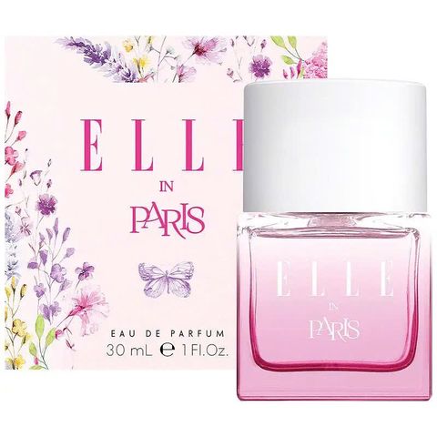 Nước Hoa Nữ Elle In Paris Eau de Parfum 30ml - Hương Fruity-Floral Tươi Sáng, Lãng Mạn và Sang Trọng cho Mọi Dịp