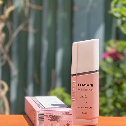 Nước hoa nữ Lomani Rose Bloom 100ml - Eau De Parfum Pháp, Hương Hoa Dịu Dàng, Phong Cách Thanh Lịch cho Hẹn Hò và Dạo Phố