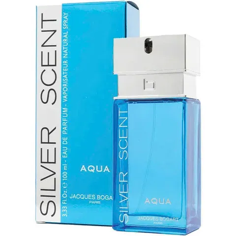 Nước hoa nam Jacques Bogart Silver Scent Aqua 100ml - Hương Biển Tươi Mát, Phong Cách Hiện Đại, Lịch Lãm