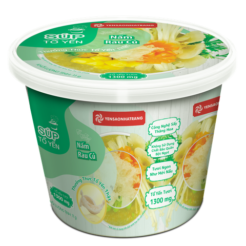 Súp Tổ Yến - Nấm Rau Củ (chay)