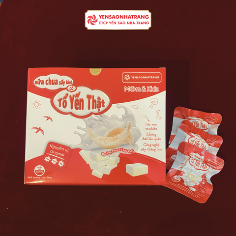 Sữa Chua Sấy Khô Tổ Yến Thật - Nguyên Vị 96g
