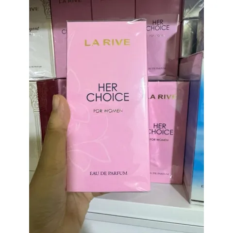 Nước Hoa HER CHOICE by La Rive 90ml - Hương Thơm Giống MY WAY ARMANI, Sang Trọng và Quyến Rũ, Chai Đẹp Fullbox
