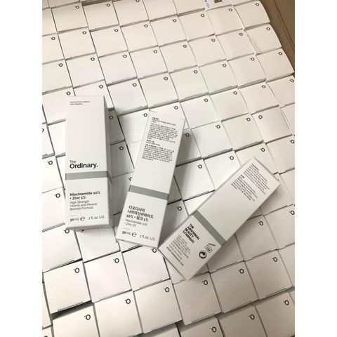 Serum The Ordinary Niacinamide 10% + Zinc 1% - Dưỡng Da, Giảm Mụn, Làm Sáng Da, Làm Mờ Thâm - Chăm Sóc Da Mặt Hàng Đầu