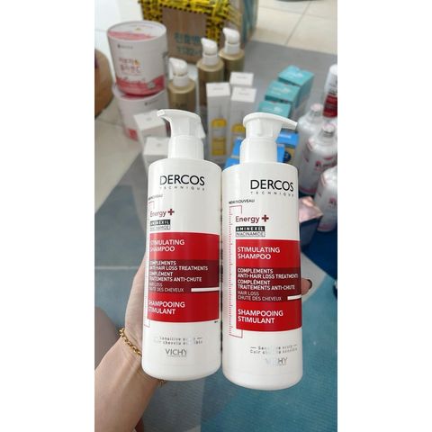 Dầu Gội VICHY Dercos 400ml - Giải Pháp Chống Rụng Tóc, Nuôi Dưỡng Tóc Khỏe Mạnh, Thích Hợp Cho Tóc Thưa, Yếu, Khô Xơ