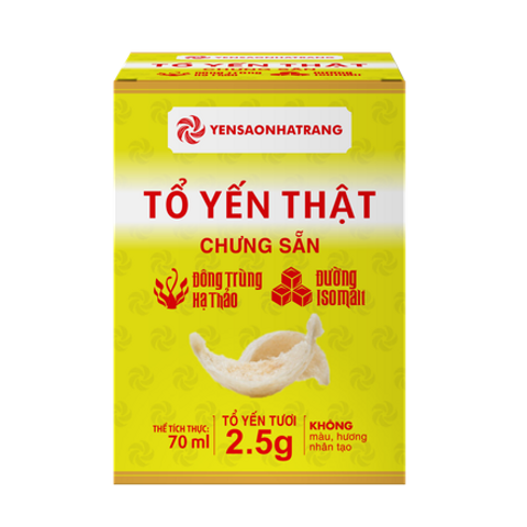 [Tặng 01 lọ] Combo 10 Tổ Yến Thật Chưng Sẵn 2,5g - vị ngẫu nhiên (C7)