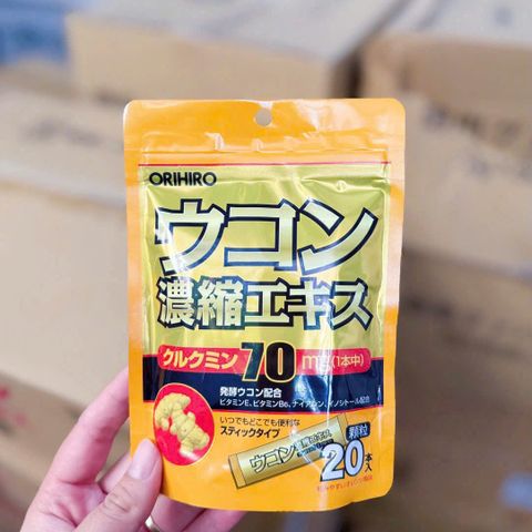 Tinh Bột Nghệ Orihiro - Thực Phẩm Bổ Sung Từ Nghệ Tươi Giúp Tăng Cường Sức Khỏe và Làm Đẹp Da - Sản Phẩm Thiên Nhiên Nhật Bản