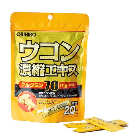 Tinh Bột Nghệ Orihiro 394071 - Thực Phẩm Bổ Sung Giúp Cải Thiện Tiêu Hóa, Làm Đẹp Da và Tăng Cường Sức Đề Kháng
