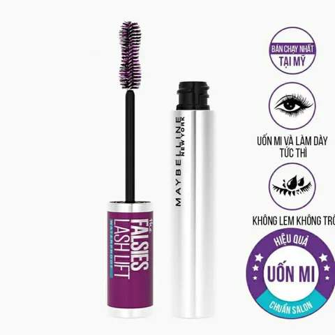 Macara Uốn, Nâng và Dày Mi Maybelline New York Falsies Lash Lift 8,6ml
