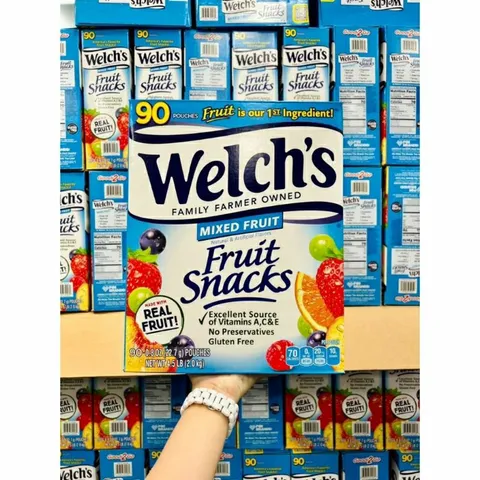 [Date 11/25] Kẹo dẻo trái cây Welch's Fruit Snack 22,7g