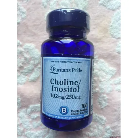 [Date 8/27] Viên uống tăng cường hệ miễn dịch, cải thiện thiếu máu và tim mạch Puritans pride Choline Inositol
