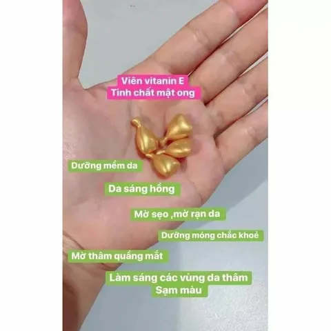 Viên Thoa Dưỡng Da Vitamin E & Sữa Ong Chúa Health Pro - Dưỡng Ẩm, Tái Tạo Và Làm Sáng Da Mặt 90 Viên
