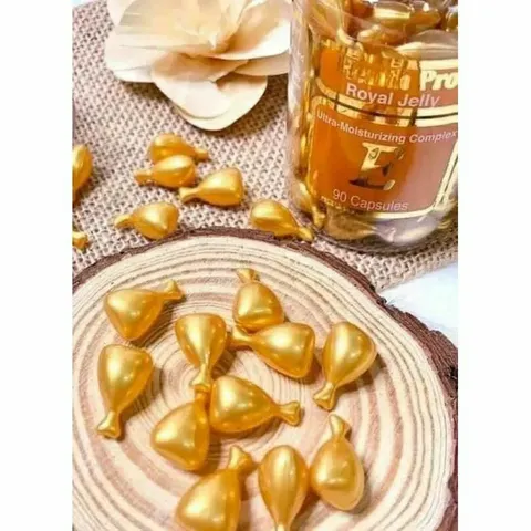 Viên Thoa Dưỡng Da Vitamin E & Sữa Ong Chúa Health Pro - Dưỡng Ẩm, Tái Tạo Và Làm Sáng Da Mặt 90 Viên