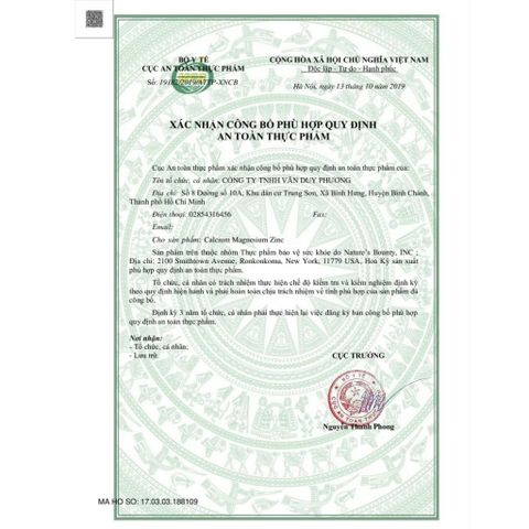 Viên uống Canxi Magie Kẽm Puritan's Pride - Tăng sức đề kháng, hỗ trợ chiều cao và sức khỏe xương, 1000mg Canxi, 400mg Magie, 25mg Kẽm