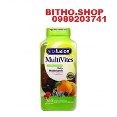 Kẹo bổ đa Vitamin cho người lớn Vitafusion MultiVites Multivitamin 260 viên
