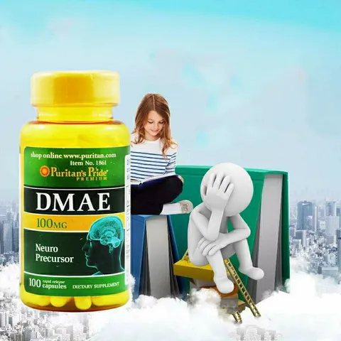 Viên bổ não D.mae 100mg neuro precursor Puritan's Pride 100 viên
