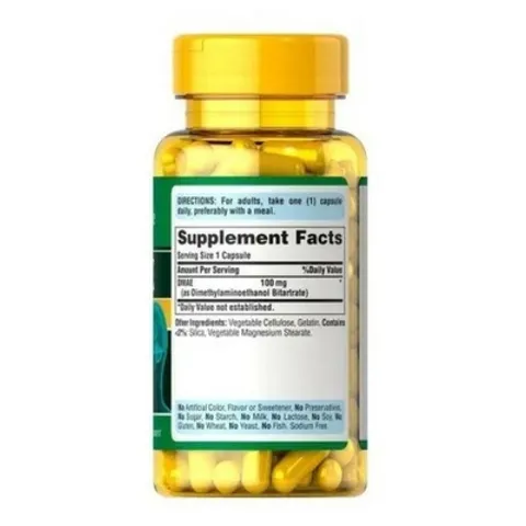 Viên bổ não D.mae 100mg neuro precursor Puritan's Pride 100 viên