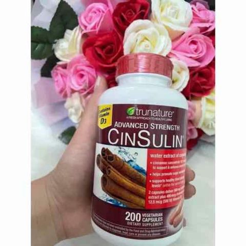 Viên uống hỗ trợ tiểu đường Puritan's Pride Cinnamon - Giảm đường huyết tự nhiên, tăng cường chức năng insulin