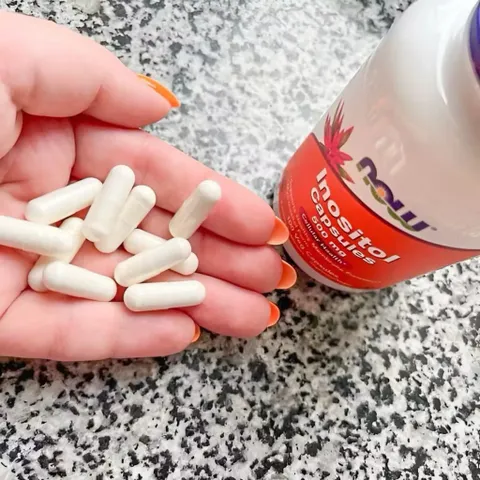 Viên Bổ Sung Inositol Now - Hỗ Trợ Giảm Căng Thẳng, Cải Thiện Nhạy Insulin, Giảm Triệu Chứng PCOS - 500mg Myo-Inositol