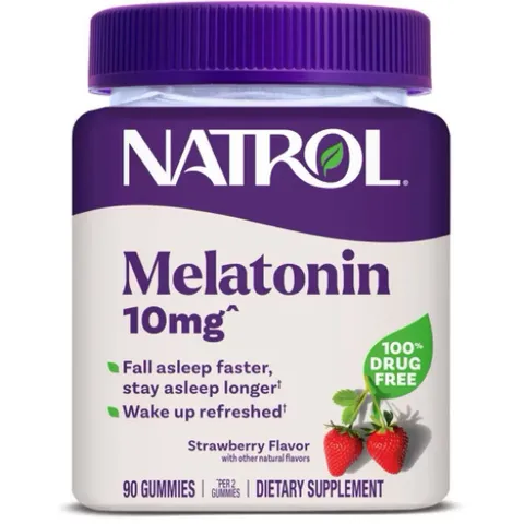 Thực Phẩm Melatonin 10mg - Hỗ Trợ Giấc Ngủ Sâu, Giảm Mất Ngủ Từ Thảo Dược Tự Nhiên, Không Gây Nghiện