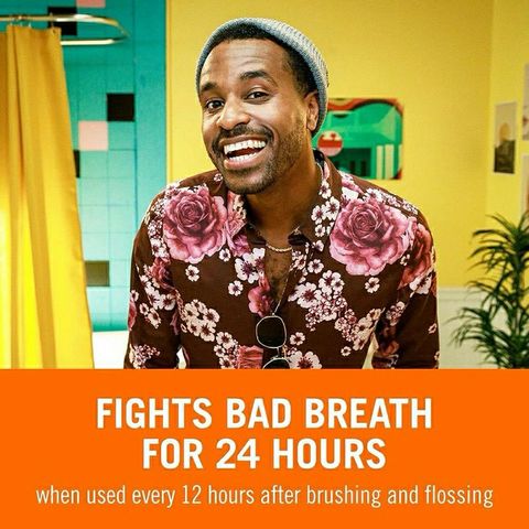 Nước Súc Miệng TheraBreath Fresh Breath - Ngăn Ngừa Hôi Miệng, Sâu Răng, Hiệu Quả 24 Giờ, Hương Mint Mềm Dịu