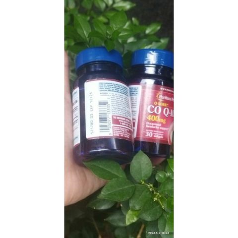 Viên uống CoQ10 Puritan's Pride 100mg-400mg - Hỗ trợ tim mạch, tăng cường tuần hoàn máu và giảm lão hóa cơ thể