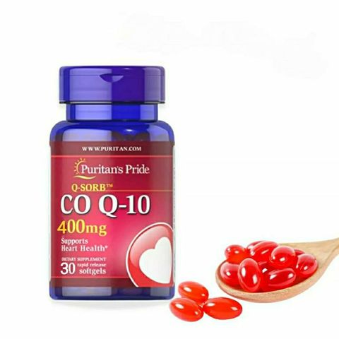 Viên uống CoQ10 Puritan's Pride 100mg-400mg - Hỗ trợ tim mạch, tăng cường tuần hoàn máu và giảm lão hóa cơ thể