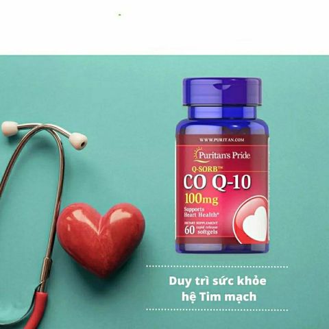 Viên uống CoQ10 Puritan's Pride 100mg-400mg - Hỗ trợ tim mạch, tăng cường tuần hoàn máu và giảm lão hóa cơ thể