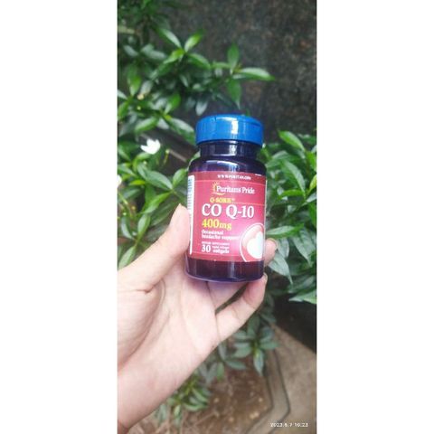 Viên uống CoQ10 Puritan's Pride 100mg-400mg - Hỗ trợ tim mạch, tăng cường tuần hoàn máu và giảm lão hóa cơ thể