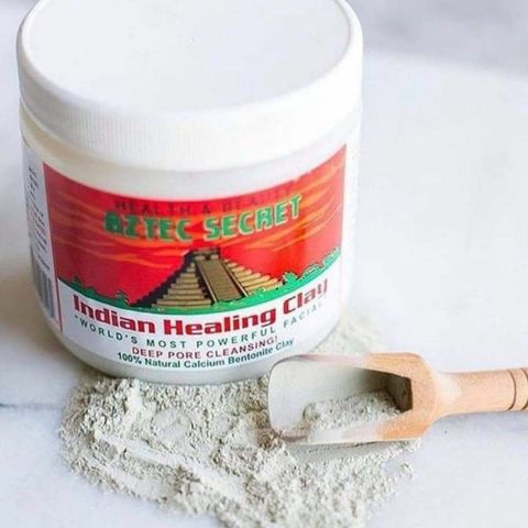 Mặt Nạ Đất Sét Núi Lửa Aztec Secret - Làm Sạch Da, Giảm Mụn, Kiềm Dầu, Bộ Đắp Mặt Nạ 5 Món Tặng Kèm