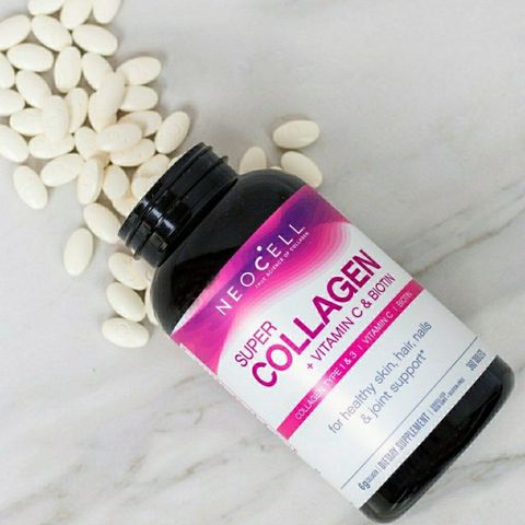[ Date 9/2026] Viên collagen đẹp da Neocell Super Collagen Vitamin C Biotin 360 viên