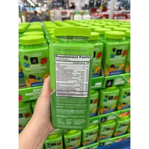 [ Date 2026] Kẹo dẻo bổ sung Vitamin tổng hợp cho người lớn Adult Multivitamin Gummies