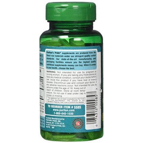 Viên Uống Giãn Tĩnh Mạch Chân Horse Chestnut 300mg Puritan's Pride - Hỗ Trợ Lưu Thông Máu Khỏe Mạnh 100 Viên