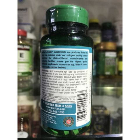 Viên Uống Giãn Tĩnh Mạch Chân Horse Chestnut 300mg Puritan's Pride - Hỗ Trợ Lưu Thông Máu Khỏe Mạnh 100 Viên