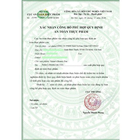 Viên uống bổ sung kẽm Nature’s Bounty 50 mg - Tăng cường miễn dịch và giảm mụn, thân thiện với người ăn chay