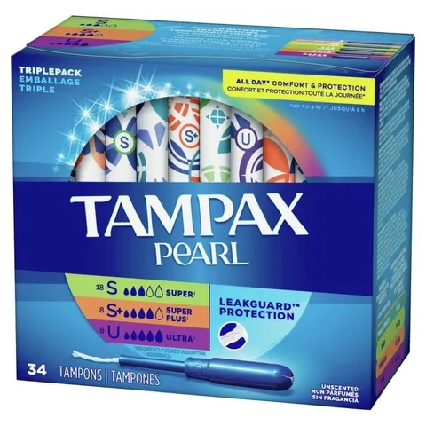 Băng vệ sinh Tampax Pearl của Mỹ