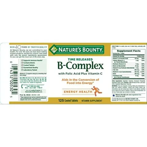  Viên Super B Complex với axit folic và vitamin C giúp khoẻ đề kháng, tim mạch 150 viên