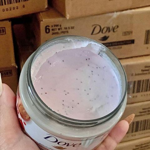 Kem Tẩy Da Chết Toàn Thân Dove Exfoliating Body Polish 298g - Dưỡng Ẩm, Làm Sáng Da, Hương Quả Lựu, Không Chứa Sulfate