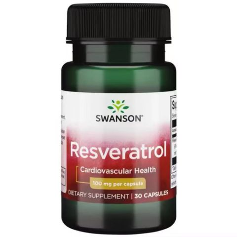 Viên Uống Resveratrol 100mg - Hỗ Trợ Tim Mạch, Chống Lão Hóa và Nâng Cao Tuổi Thọ, Xuất Xứ Mỹ
