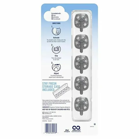 Nước Hoa Ôtô Febreze Cao Cấp - Khử Mùi Hiệu Quả, An Toàn, Tinh Dầu Thiên Nhiên, Kẹp Cửa Gió Điều Hoà Xe Hơi