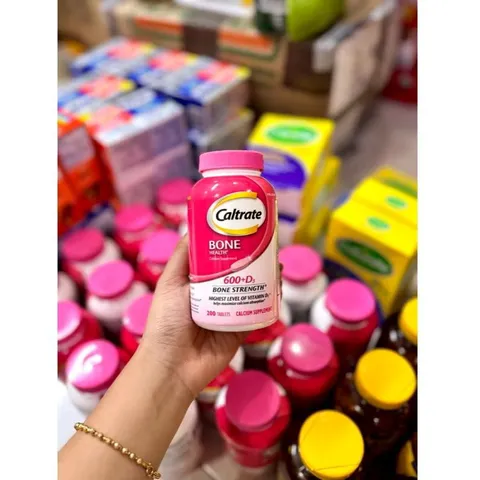 [ Date 9/2026] Viên Caltrate Bone Health 600 + D3 bổ sung canxi, D3 giúp xương chắc khỏe
