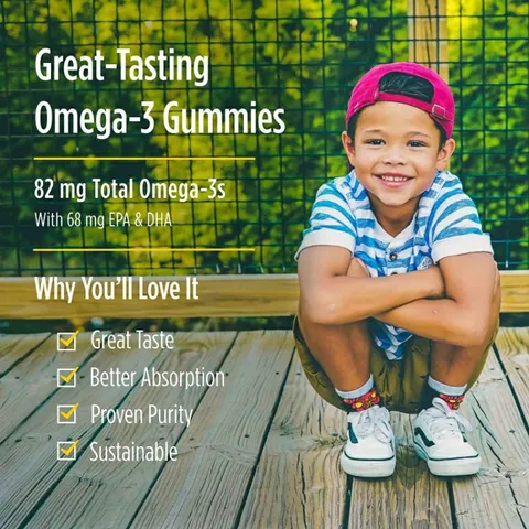 [Date 10/25] Kẹo Omega-3 Bổ Sung cho bé từ 2 tuổi của Nordic Naturals