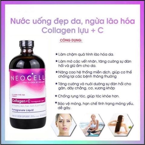 [ DATE 2026] NEOCELL COLLAGEN LỰU DẠNG NƯỚC ( 473ML)