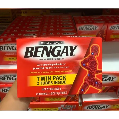 Dầu nóng xoa bóp Bengay xách tay Mỹ