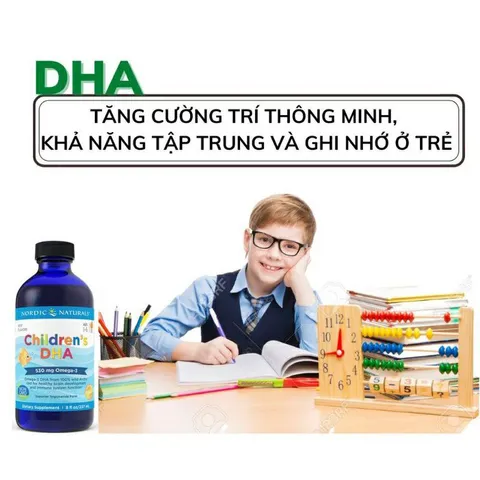 [Date 2026] DHA Children's Nordic Naturals siro cho bé từ 1-6 tuổi
