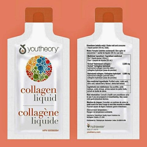 Collagen nước vị dâu Youtheory Collagen Liquid 30ml