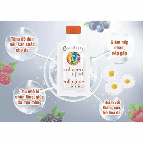 Collagen nước vị dâu Youtheory Collagen Liquid 30ml